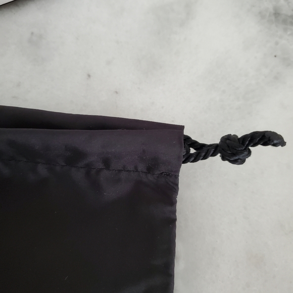 CHANEL Black Smooth Jewelry Dust Cover Travel Storage Pouch - Picture 4 of 8